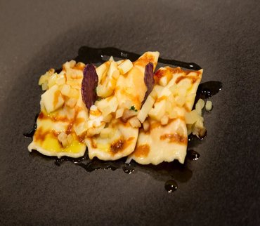 Ravioli del plin au potimarron et aux amaretti
