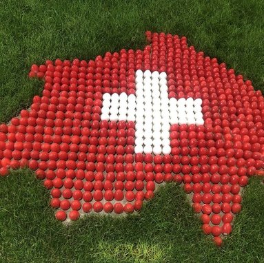 Schweiz aus Eier