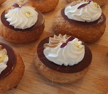 Choux raisinée et mascarpone 