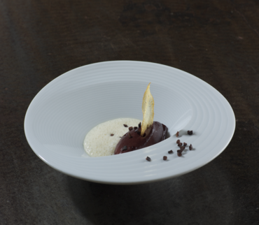 Parmentier de boudin glacé