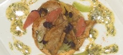 Tarte fine de Perche aux Agrumes