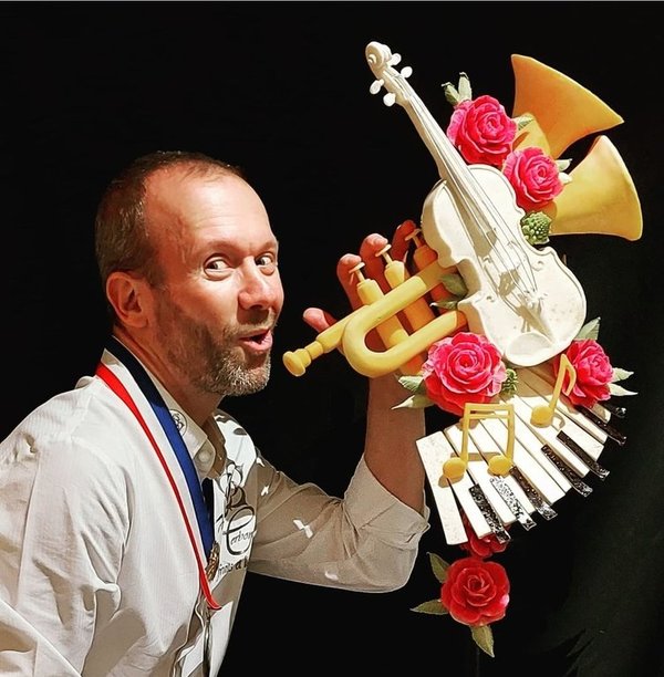 Olivier Herbomel, sculpteur sur fruits et légumes