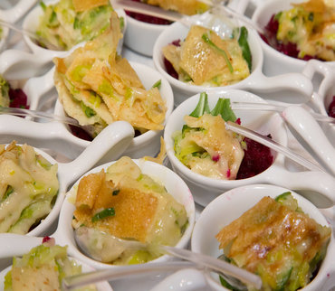 La Lasagne de crêpes au vacherin fribourgeois au poireau et truffes